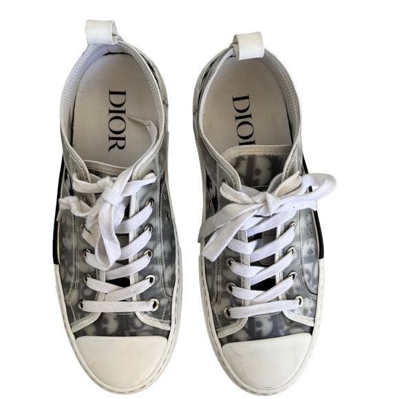 Dior Men’s Sneaker White/Blk B23 LOW-TOP SNEAKER
Dior Oblique Canvas. Si… - Picture 14 of 15